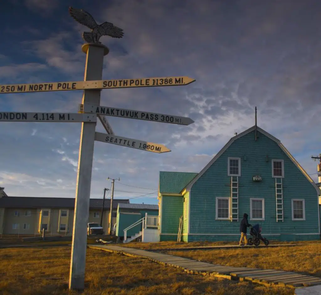 Utqiagvik Sign Utqiagvik, USA – Arctic Mayors' Forum